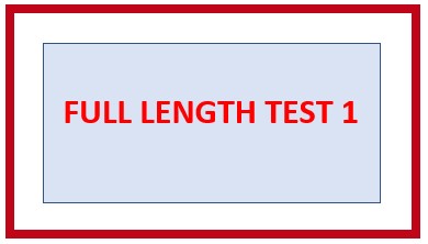 MATHS/QUANT. FULL LENGTH : Test 1