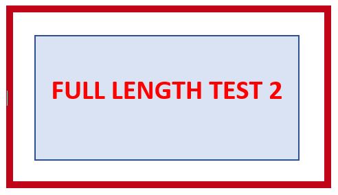 MATHS/QUANT. FULL LENGTH : Test 2